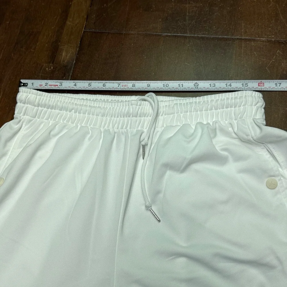 Jordan Warm up Track Pants White Sky Blue Mens XL White Blue Zip Ankle Jumpman